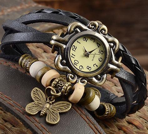 Reloj mariposa de cuarzo para mujer Buterfly - Envío gratis 