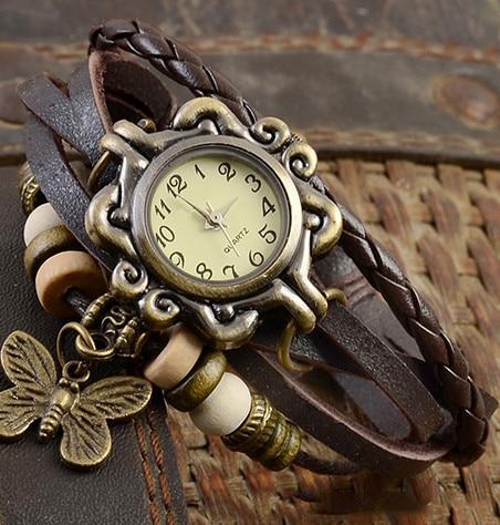 Reloj mariposa de cuarzo para mujer Buterfly - Envío gratis 