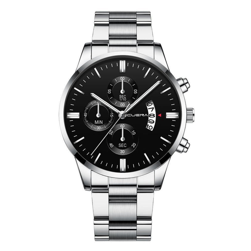 Reloj de acero inoxidable para hombre - Envío gratis