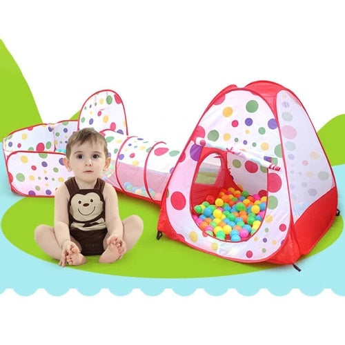 Piscina de Bolas Infantil 3 en 1 - Tienda de Juegos Imbaby 