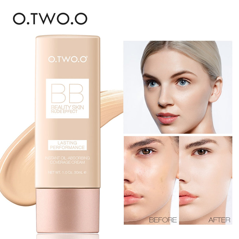 O.TWO.O Kit de maquillaje facial: corrector, crema BB y polvos 