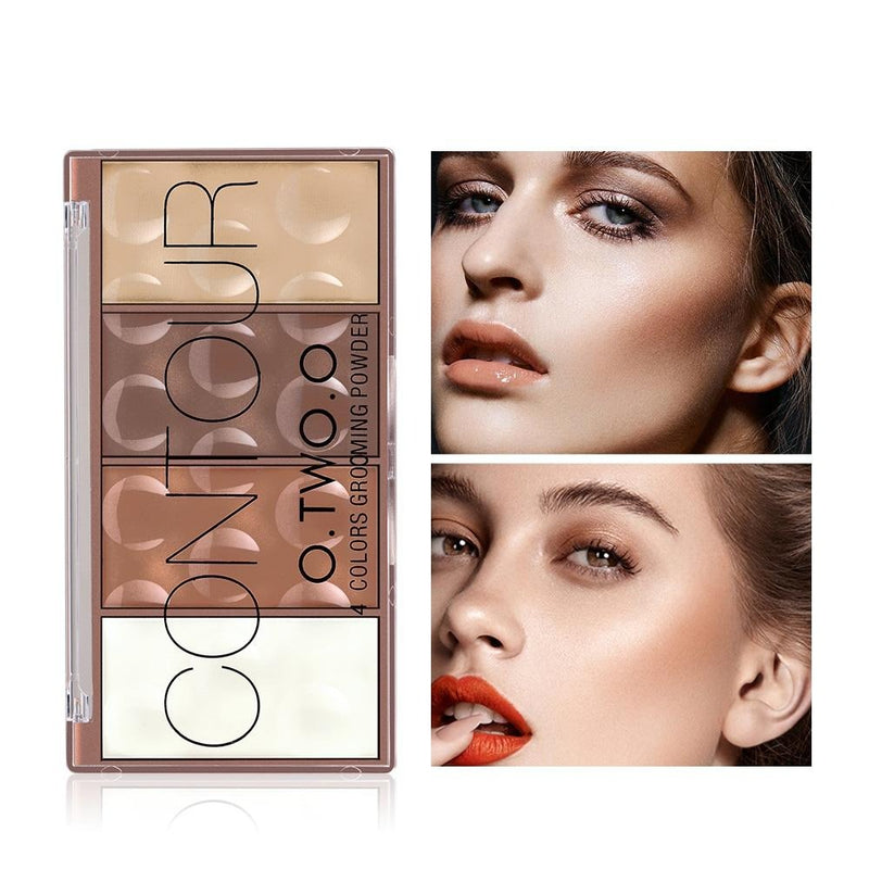 O.TWO.O Paleta Contorno Facial 4 Colores 