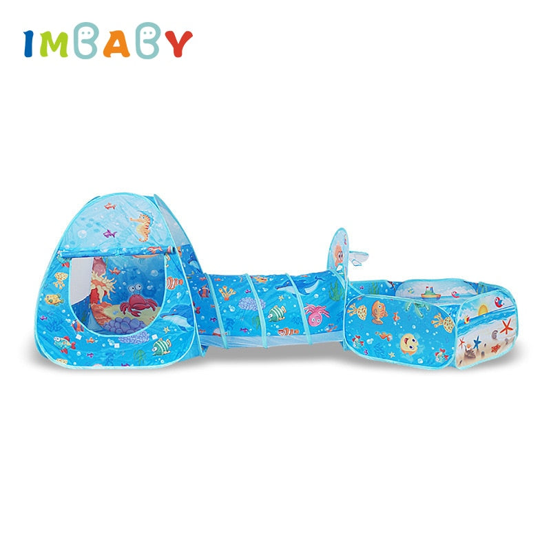 Piscina de Bolas Infantil 3 en 1 - Tienda de Juegos Imbaby 