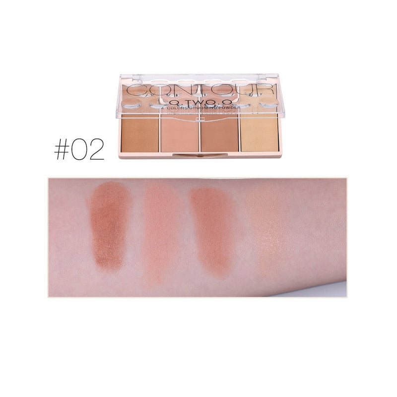 O.TWO.O Paleta Contorno Facial 4 Colores 