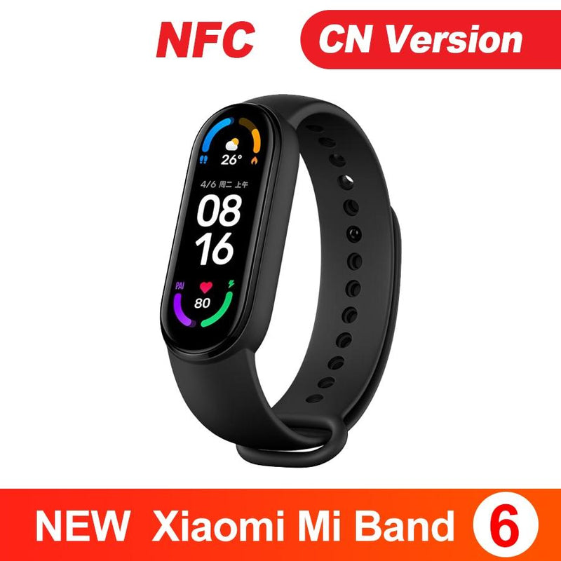 Reloj inteligente Xiaomi Mi Band 6 Reloj inteligente NFC 