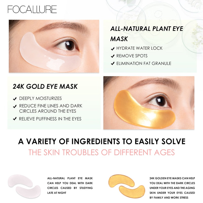 Mascarilla Hidratante para Ojos Focallure