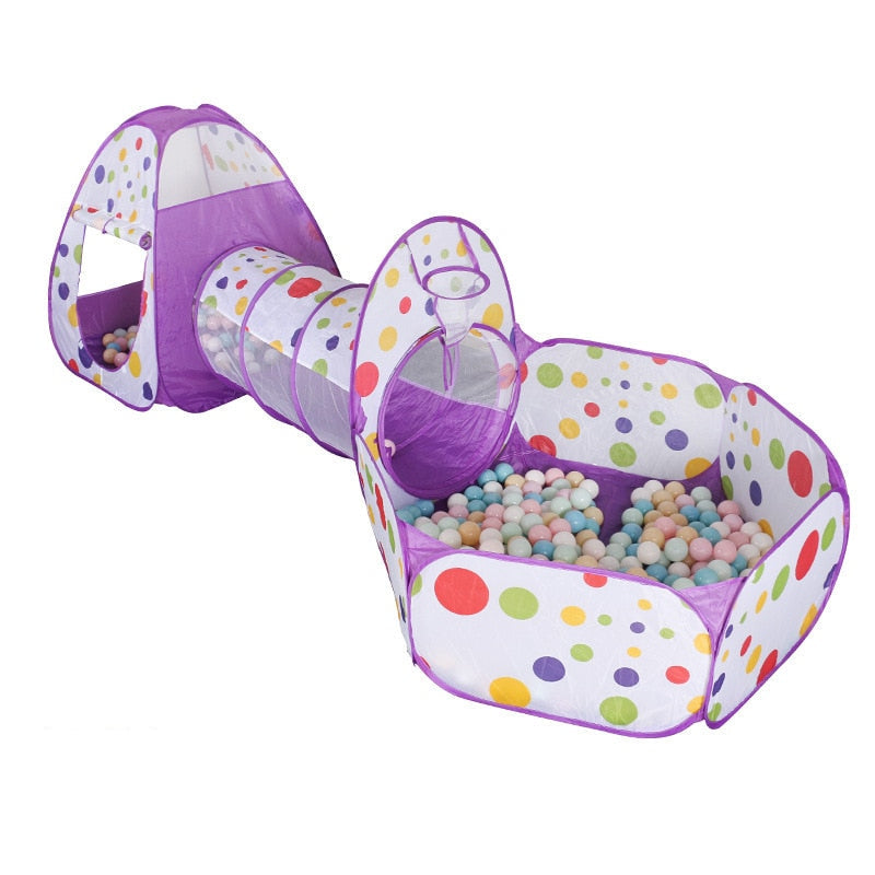 Piscina de Bolas Infantil 3 en 1 - Tienda de Juegos Imbaby 