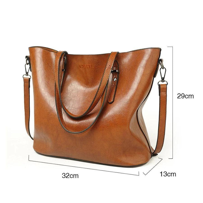 Bolso de cuero de lujo para mujer