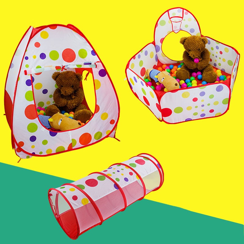 Piscina de Bolas Infantil 3 en 1 - Tienda de Juegos Imbaby 