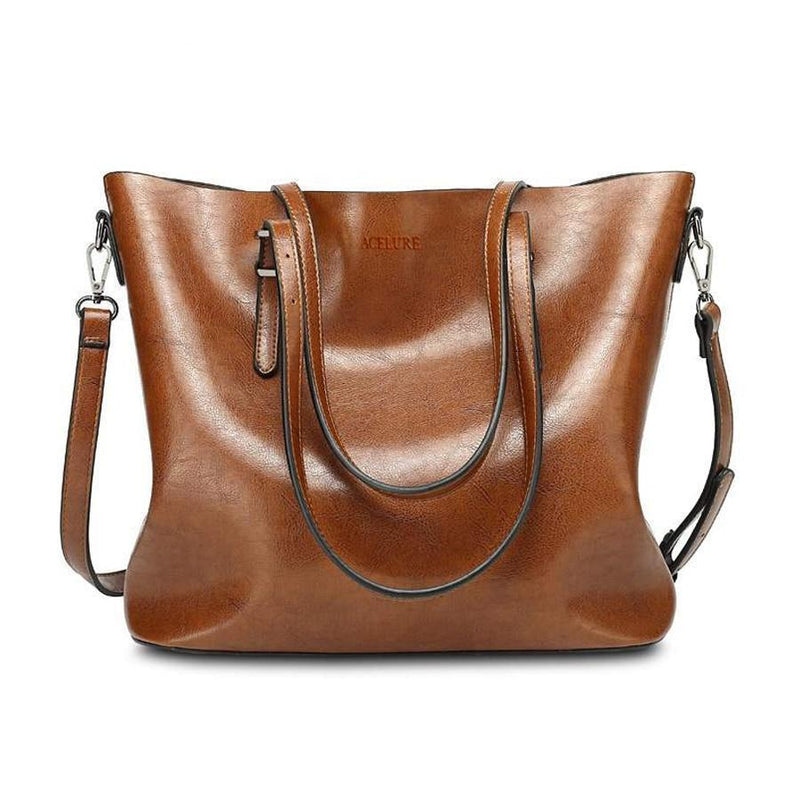 Bolso de cuero de lujo para mujer