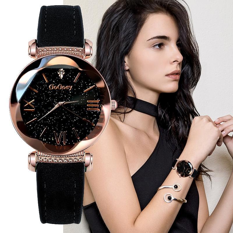 Reloj de lujo con diamantes Starry Sky para mujer - Envío gratis