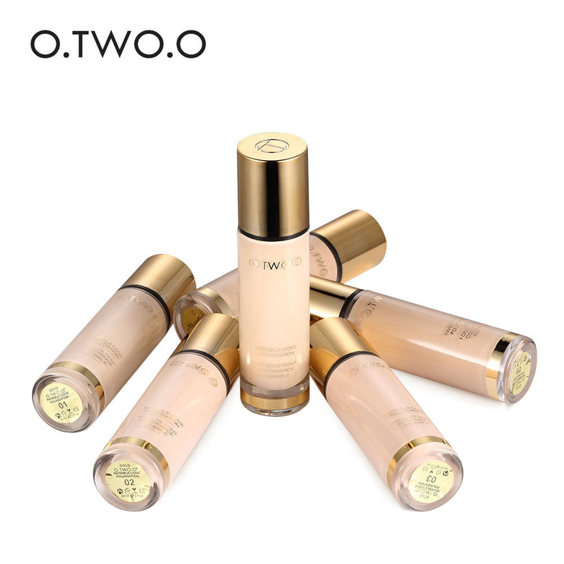 O.TWO.O Base facial líquida de alta cobertura 