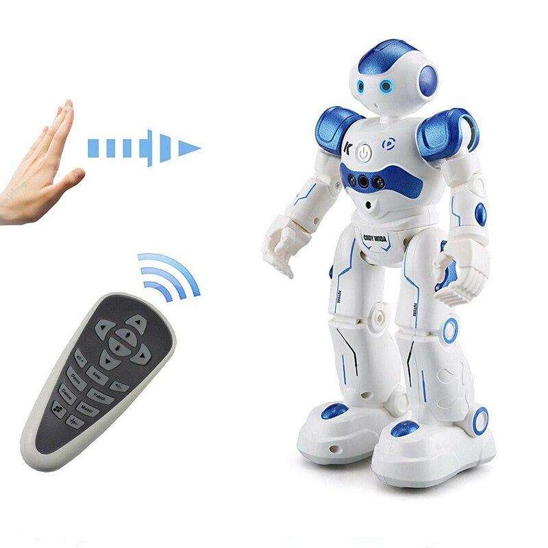 Robot inteligente de juguete, Mini Robot de baile divertido, juguetes con luz Led, música, Robot de baile Hyun, regalo para fiestas infantiles, regalos de Navidad, envío directo