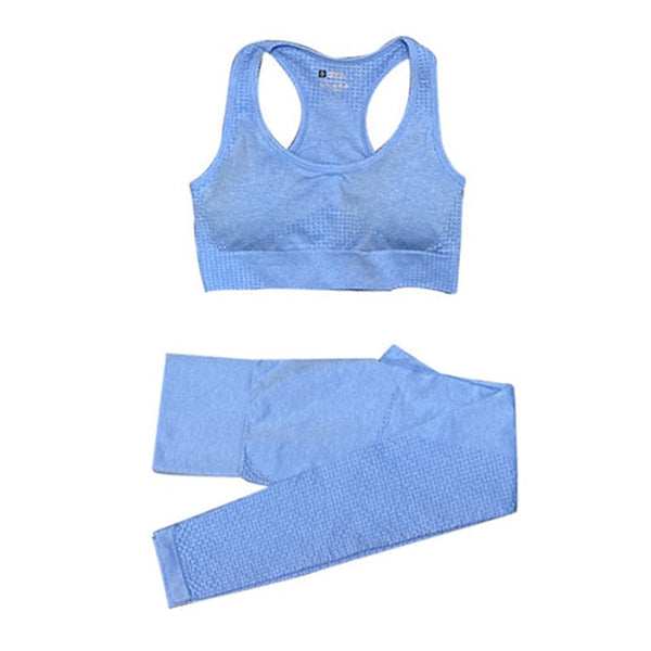 Set de yoga fitness para mujer - 2 piezas