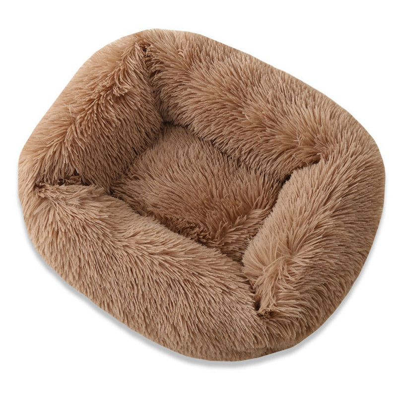 Cama para Perros y Gatos - Peluche Cuadrado 