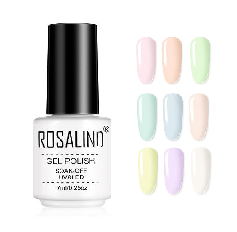 Esmalte de uñas en gel Rosalind - Colores caramelo 