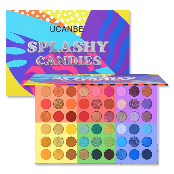 Paleta de sombras de ojos UCANBE - 6 en 1