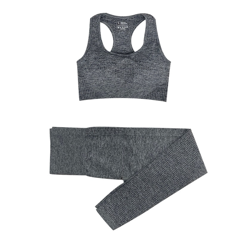 Set de yoga fitness para mujer - 2 piezas