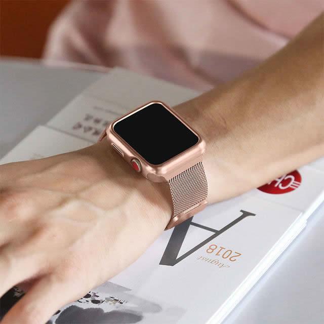 Pulsera con Caja Milanesa para Apple Watch 38/42mm 