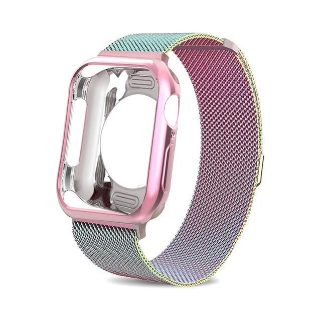 Pulsera con Caja Milanesa para Apple Watch 38/42mm 