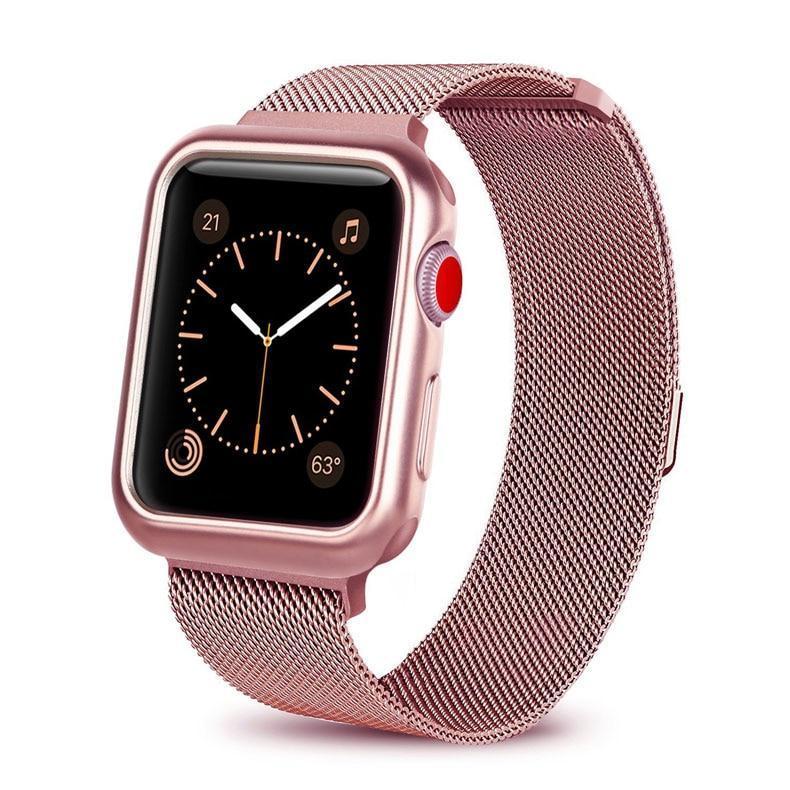 Pulsera con Caja Milanesa para Apple Watch 38/42mm 